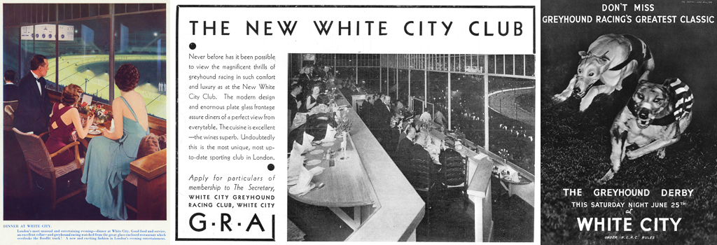 Greyhound racing and dinner at White City