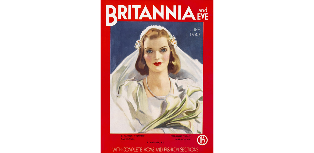 Front cover from Britannia and Eve.