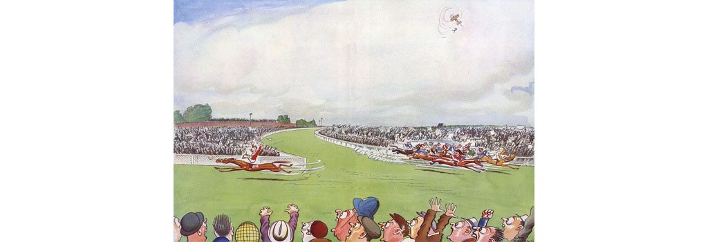 Horse That Took The Wrong Turning- At Epsom', by H. M. B