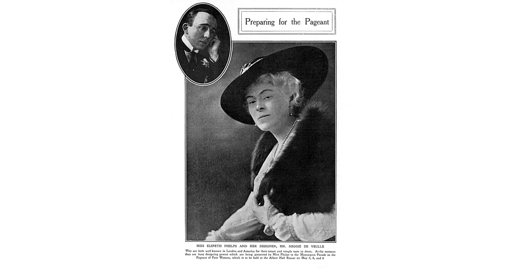 Elspeth Phelps and Reggie de Veulle, 1917