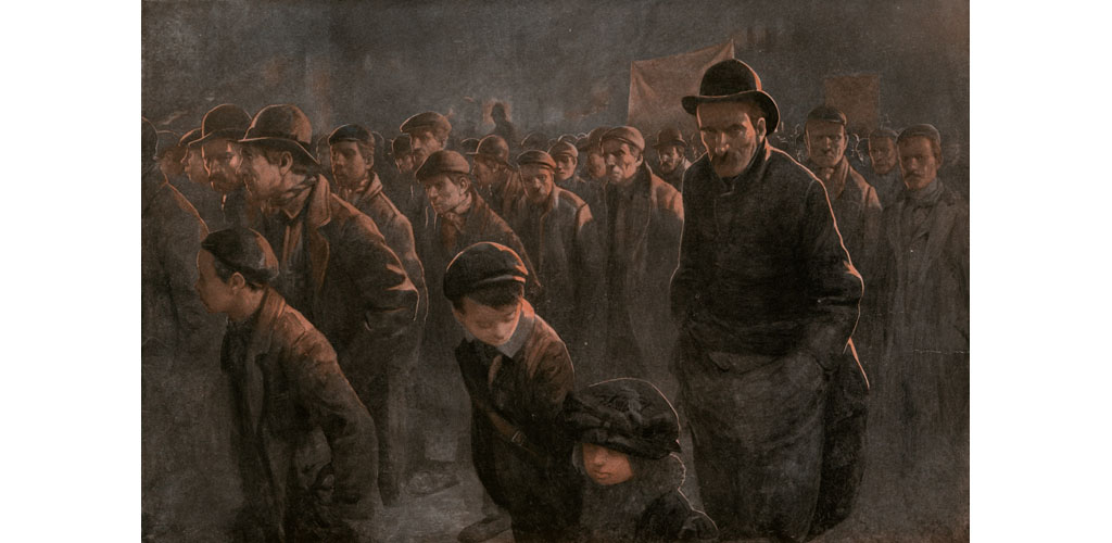 THE MARCH OF THE UNEMPLOYED Date: 1912