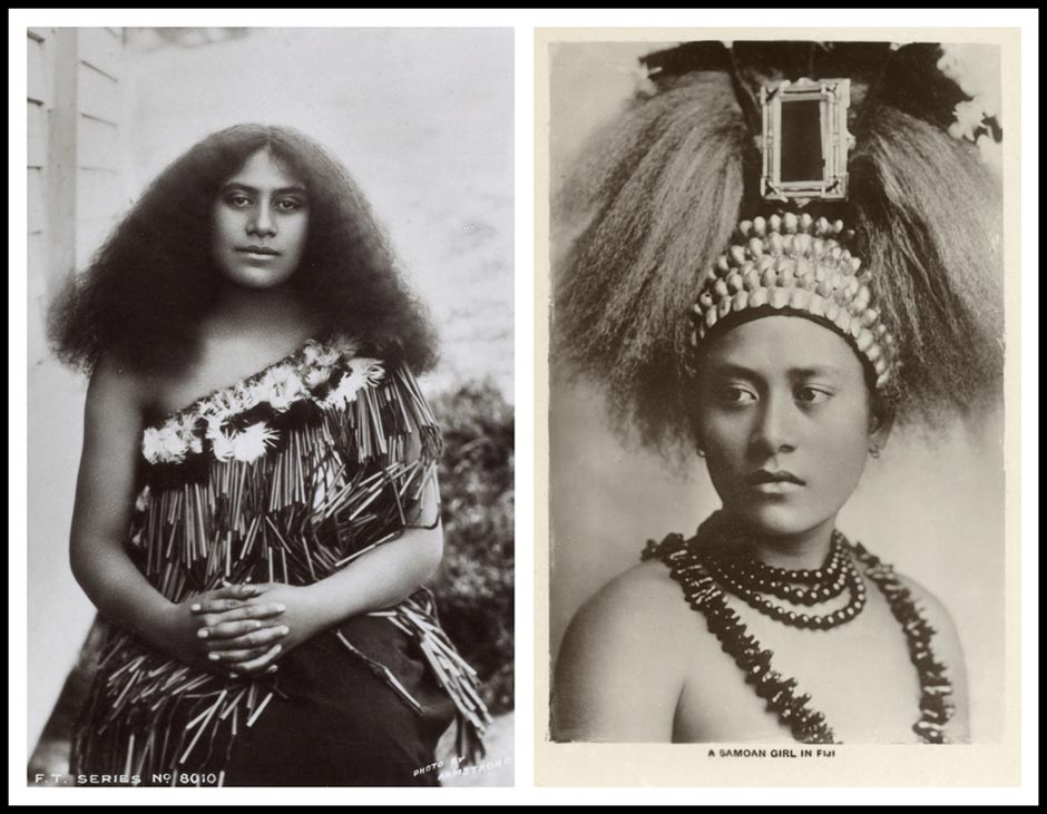 Busty polynesian chics