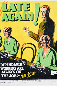 Incentivisation Poster - Late Again