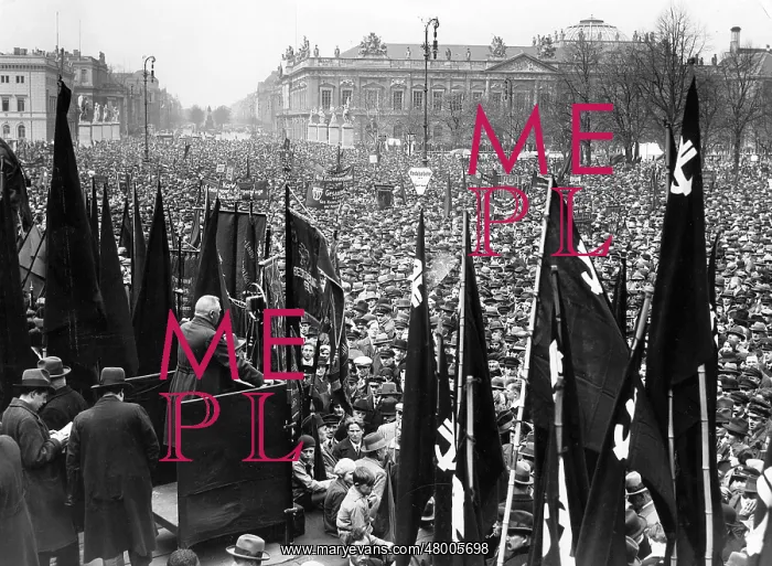 : 1. May Day in the Berlin SPD in the Lustgarten, 1931 : 1. May Day in the Berlin SPD in the Lustgarten, 1931