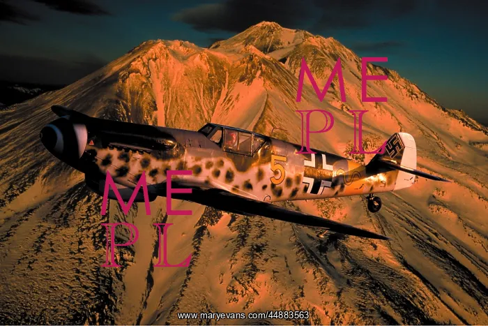  : Me 109 Germany Wwii Aircraft Flying