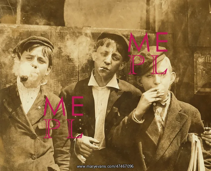 : 11:00 A. M. Monday, May 9th, 1910. Newsies at Skeeter's Bra : 11:00 A. M. Monday, May 9th, 1910. Newsies at Skeeter's Bra