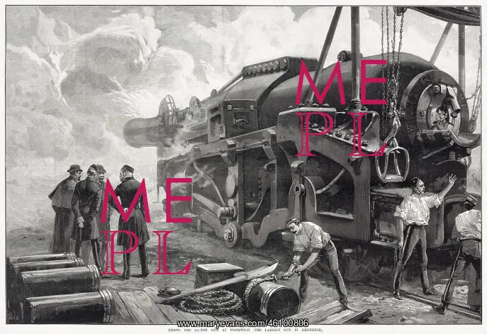 : 111-ton gun at Woolwich : 111-ton gun at Woolwich