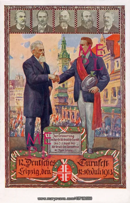 : 12th Deutsches Turnfest, Leipzig, Germany : 12th Deutsches Turnfest, Leipzig, Germany