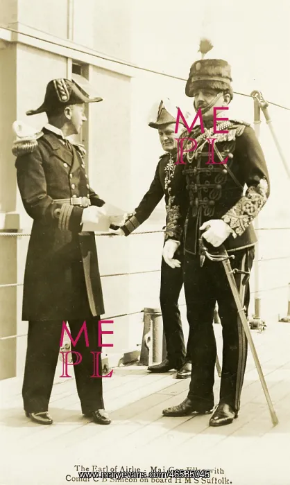 : 12th Earl of Airlie onboard the HMS Suffolk : 12th Earl of Airlie onboard the HMS Suffolk