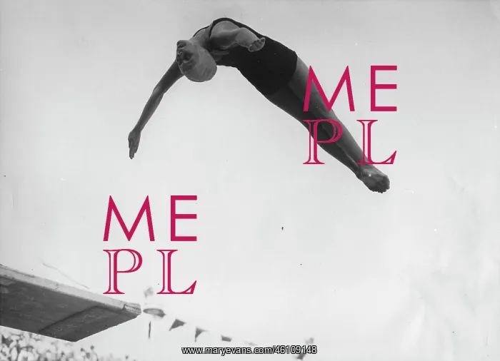 : The 13-year springboard diver Marjorie : The 13-year springboard diver Marjorie