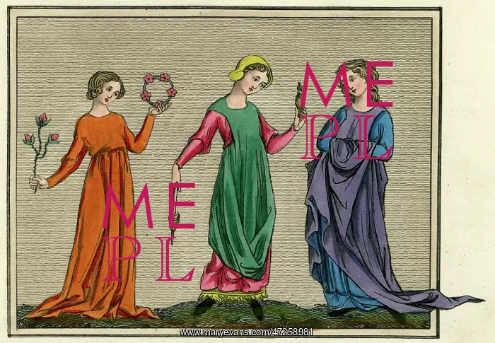 : 13th century young women : 13th century young women