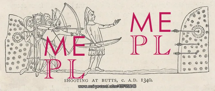  : 14th century Archery at Butts