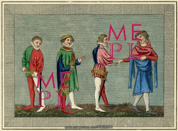 : Four 14th century Notables : Four 14th century Notables