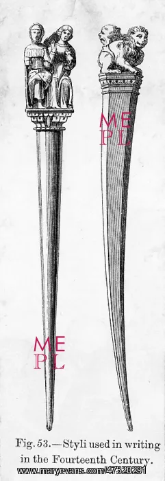 : 14TH CENTURY STYLI : 14TH CENTURY STYLI