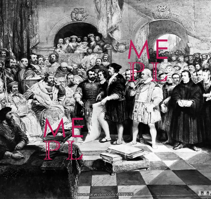  : 1500s Martin Luther At Diet Of