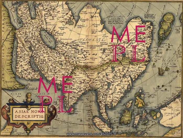 : 1570 map of Asia, from Abraham Ortelius ? : 1570 map of Asia, from Abraham Ortelius ?