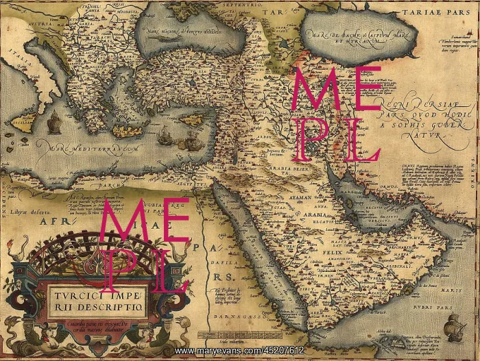 : 1570 map of Asia Minor, then the Ottoman ? : 1570 map of Asia Minor, then the Ottoman ?