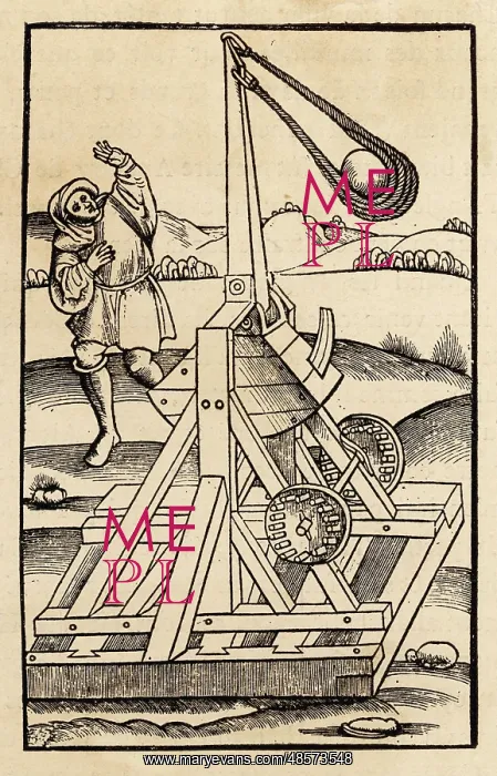 : 15th century catapult : 15th century catapult