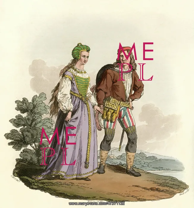 : 15th century Couple : 15th century Couple