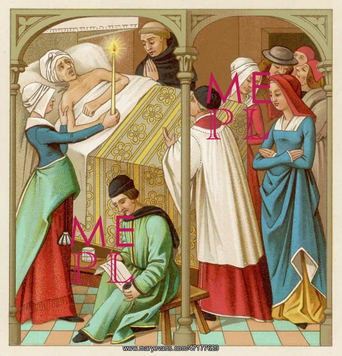 : 15th century Deathbed : 15th century Deathbed