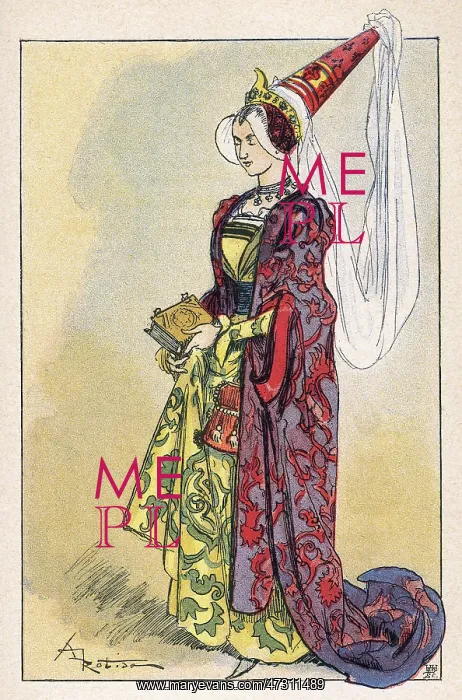 : 15th century Lady : 15th century Lady