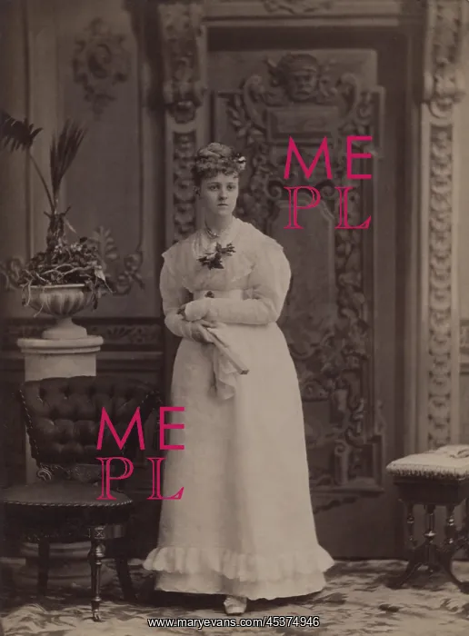 : 16-year-old Edith Newbold Jones (later Edith : 16-year-old Edith Newbold Jones (later Edith
