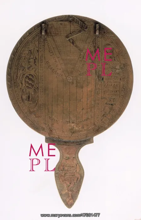 : 16th Century Altitude Dial : 16th Century Altitude Dial