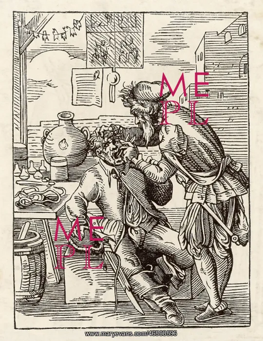: 16th century Dentist : 16th century Dentist