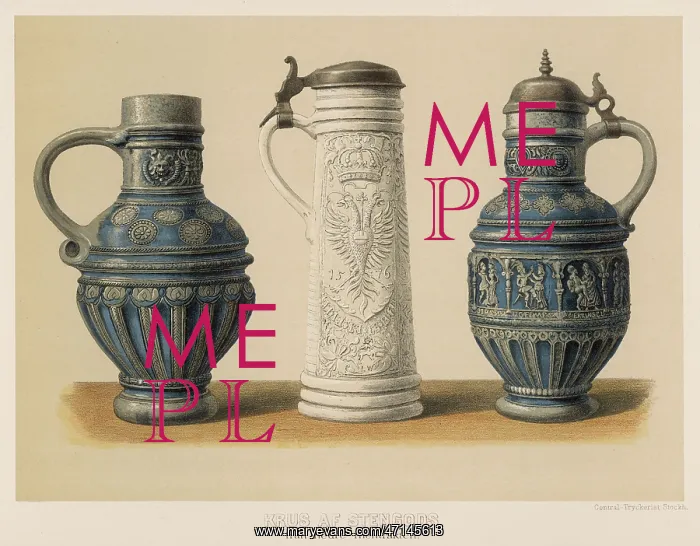 : 16th century drinking cups of Rhineland Ware : 16th century drinking cups of Rhineland Ware
