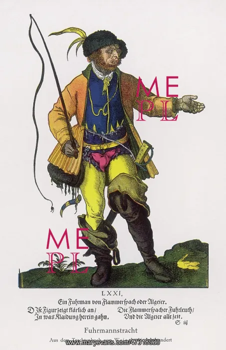 : 16th century German Coachman : 16th century German Coachman