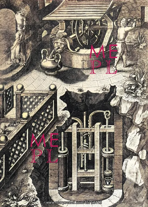 : 16th century well incorporating a pump : 16th century well incorporating a pump