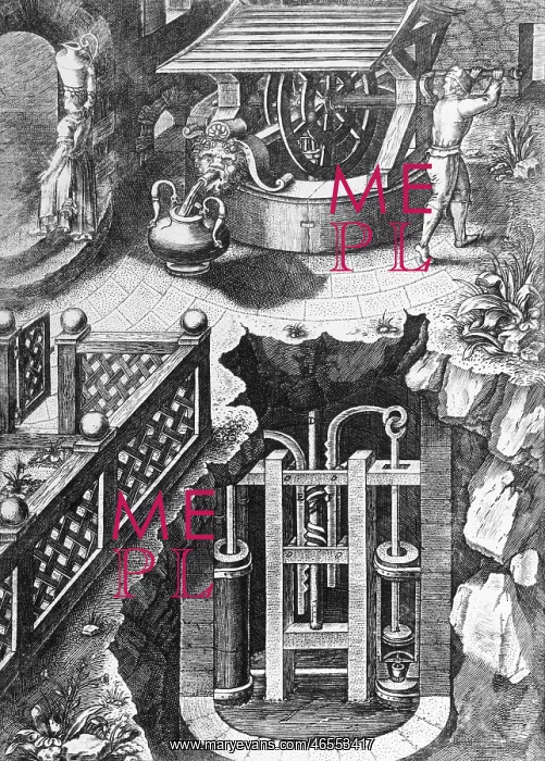 : 16th century well incorporating a pump : 16th century well incorporating a pump