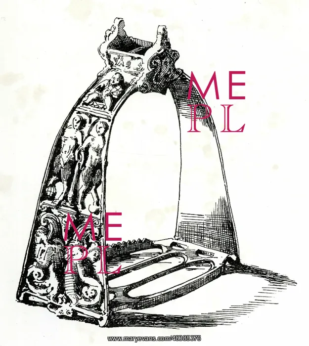 : 16th century riding stirrup found on Hamden Hill : 16th century riding stirrup found on Hamden Hill