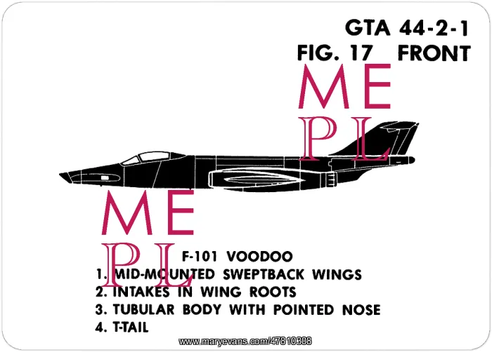 : 17 F-101 Voodoo : 17 F-101 Voodoo