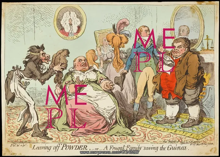 : 1795 / CARTOON / POWDER : 1795 / CARTOON / POWDER