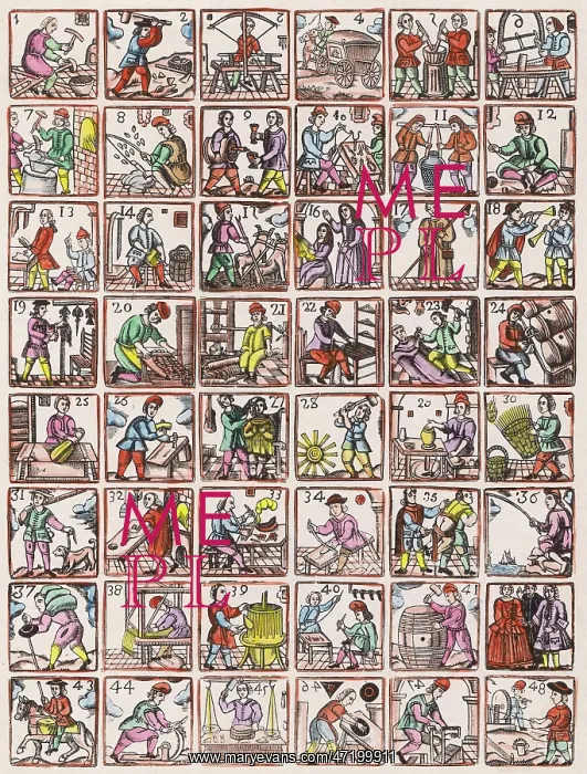  : 17th century - 48 Trades