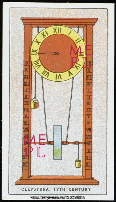  : 17th century Clepsydra