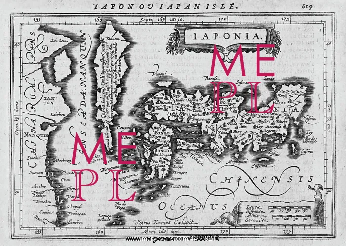  : 17th century Map of Japan