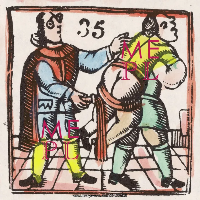 : 17th century Offender flogged : 17th century Offender flogged