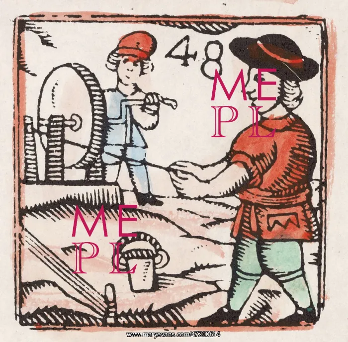 : 17th century Rope Maker : 17th century Rope Maker