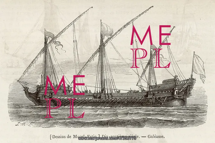 : 17th century Ship - Galeasse : 17th century Ship - Galeasse