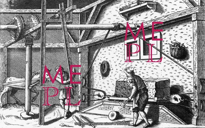 : 17th Century Stone-Cutting Process : 17th Century Stone-Cutting Process