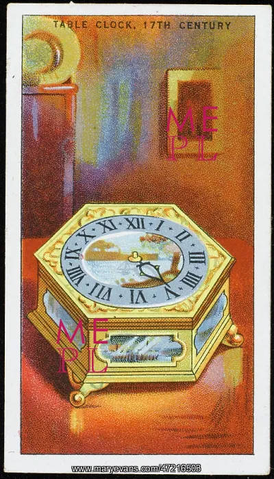 : 17th century Table Clock : 17th century Table Clock