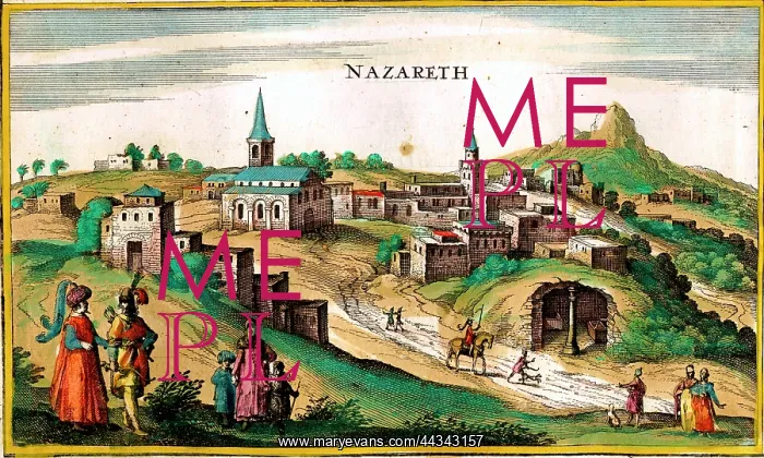  : 17th century view of Nazareth