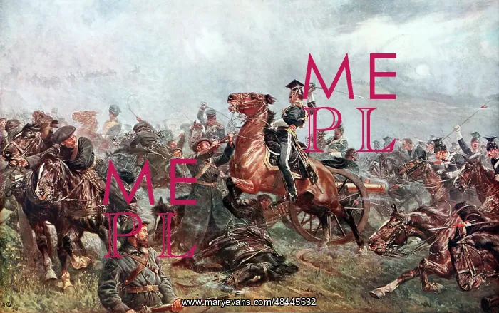: 17th Lancers, Charge of the Light Brigade, Balaclava, Crimea : 17th Lancers, Charge of the Light Brigade, Balaclava, Crimea