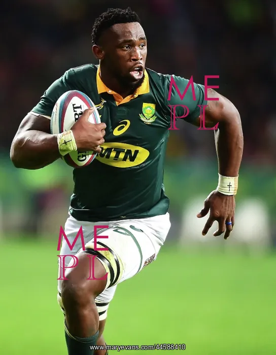 : 18 August 2017 - Springbok Siya Kolisi on his : 18 August 2017 - Springbok Siya Kolisi on his