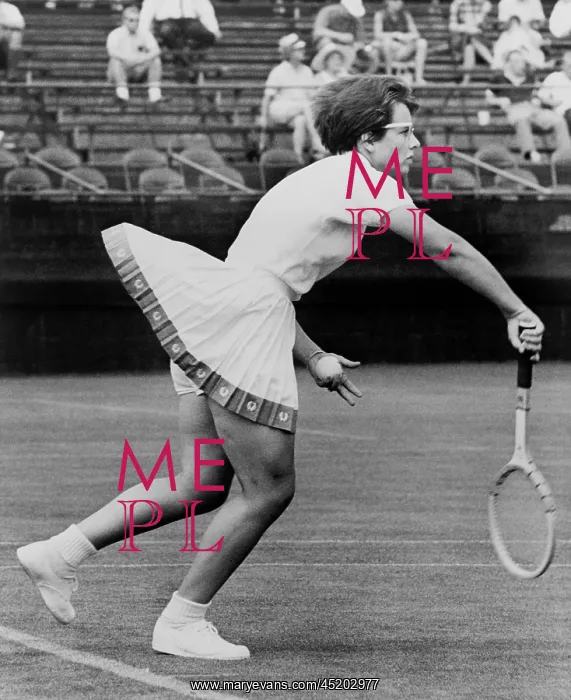 : 18 year old Billie Jean Moffitt playing ? : 18 year old Billie Jean Moffitt playing ?