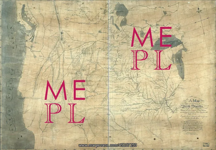 : 1805 Lewis and Clark map of part of the ? : 1805 Lewis and Clark map of part of the ?