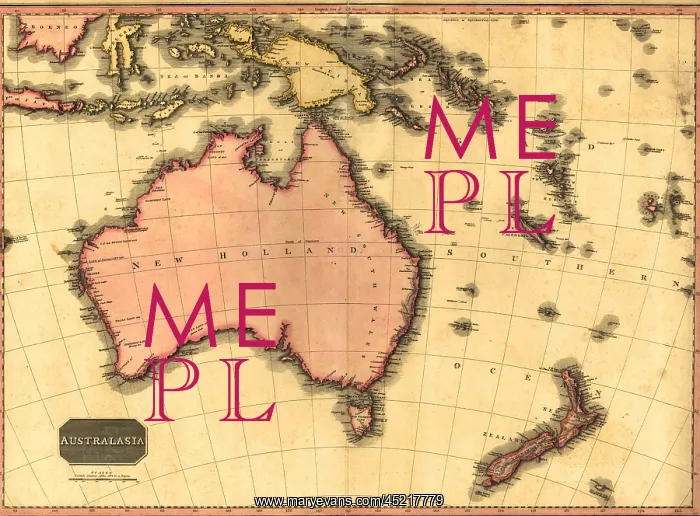: 1818 map of Australia, still using the name ? : 1818 map of Australia, still using the name ?