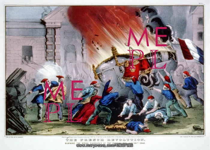 : 1848, The French revolution: burning the ? : 1848, The French revolution: burning the ?